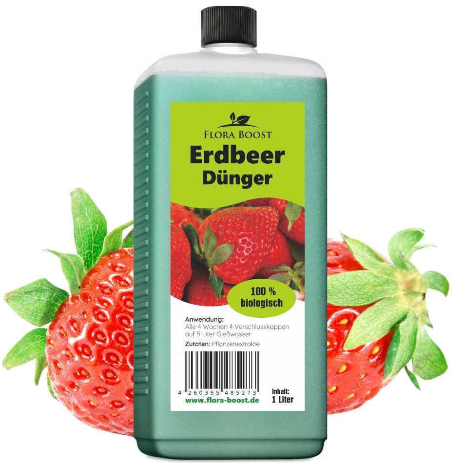 Erdbeer Pflanzen Dünger von Flora Boost Flüssigdünger - Flora Boost