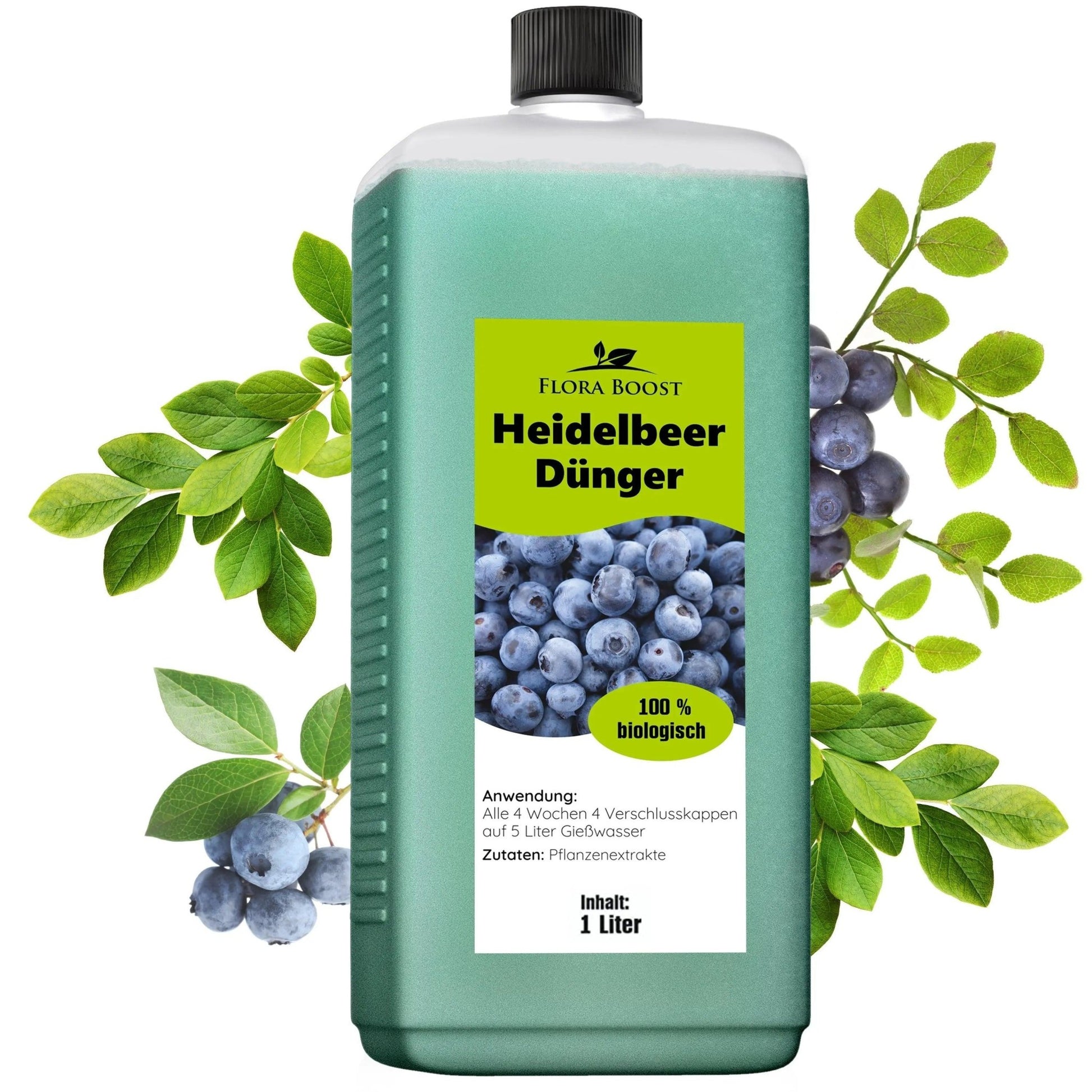 Heidelbeer Blaubeer Dünger von Flora Boost Flüssigdünger - Flora Boost