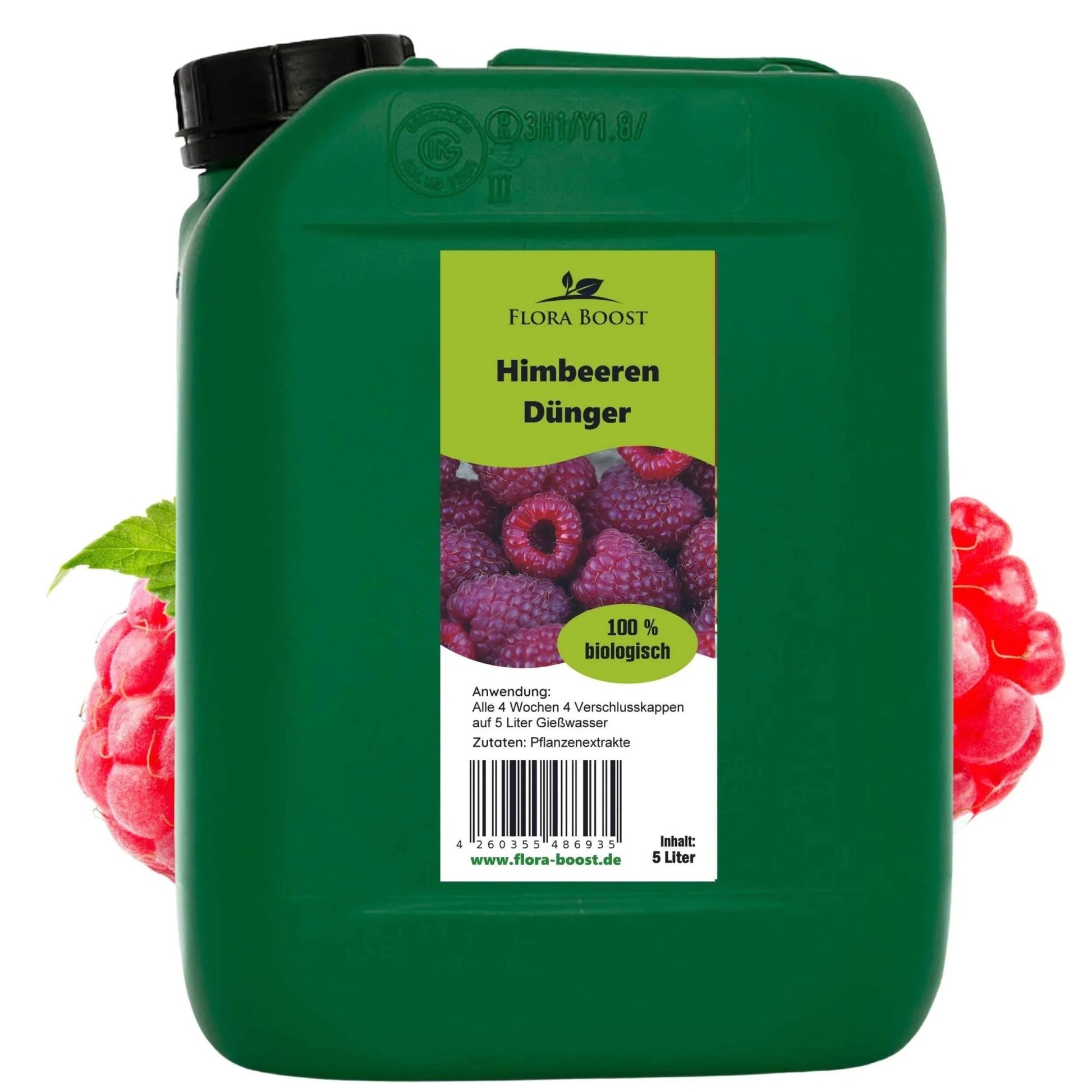 himbeer düngen Himbeeren Dünger von Flora Boost für gesunde Pflanzen und reiche Erträge