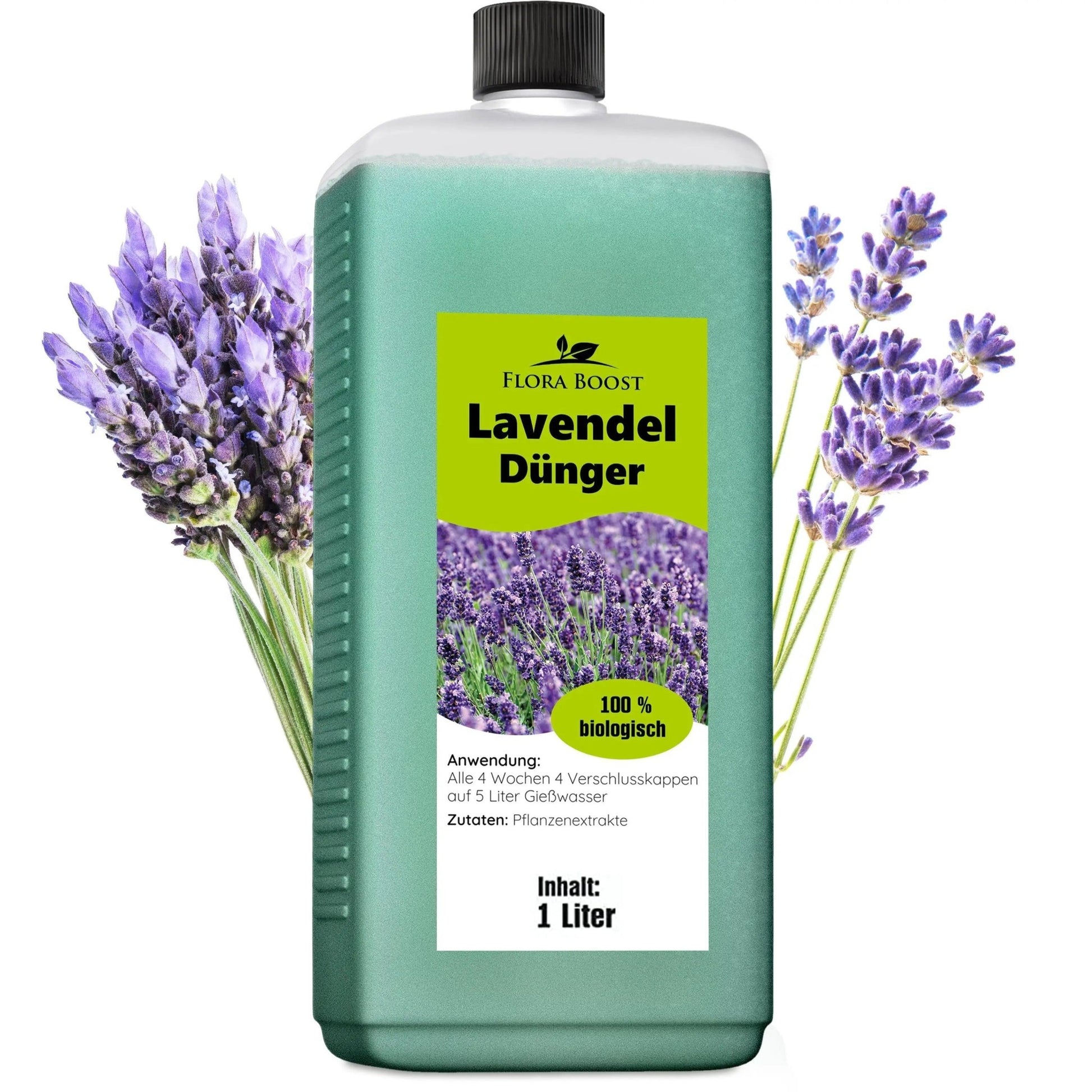 Lavendel Dünger von Flora Boost für gesunde Pflanzen und blühenden Garten