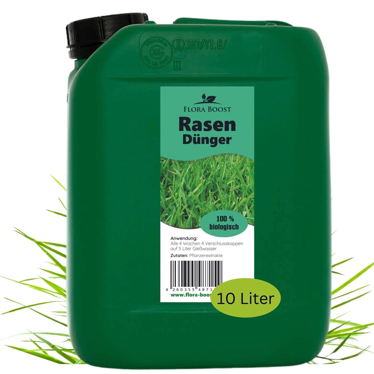 Rasendünger für Bewässerungsanlagen von Flora Boost Flüssigdünger - Flora Boost
