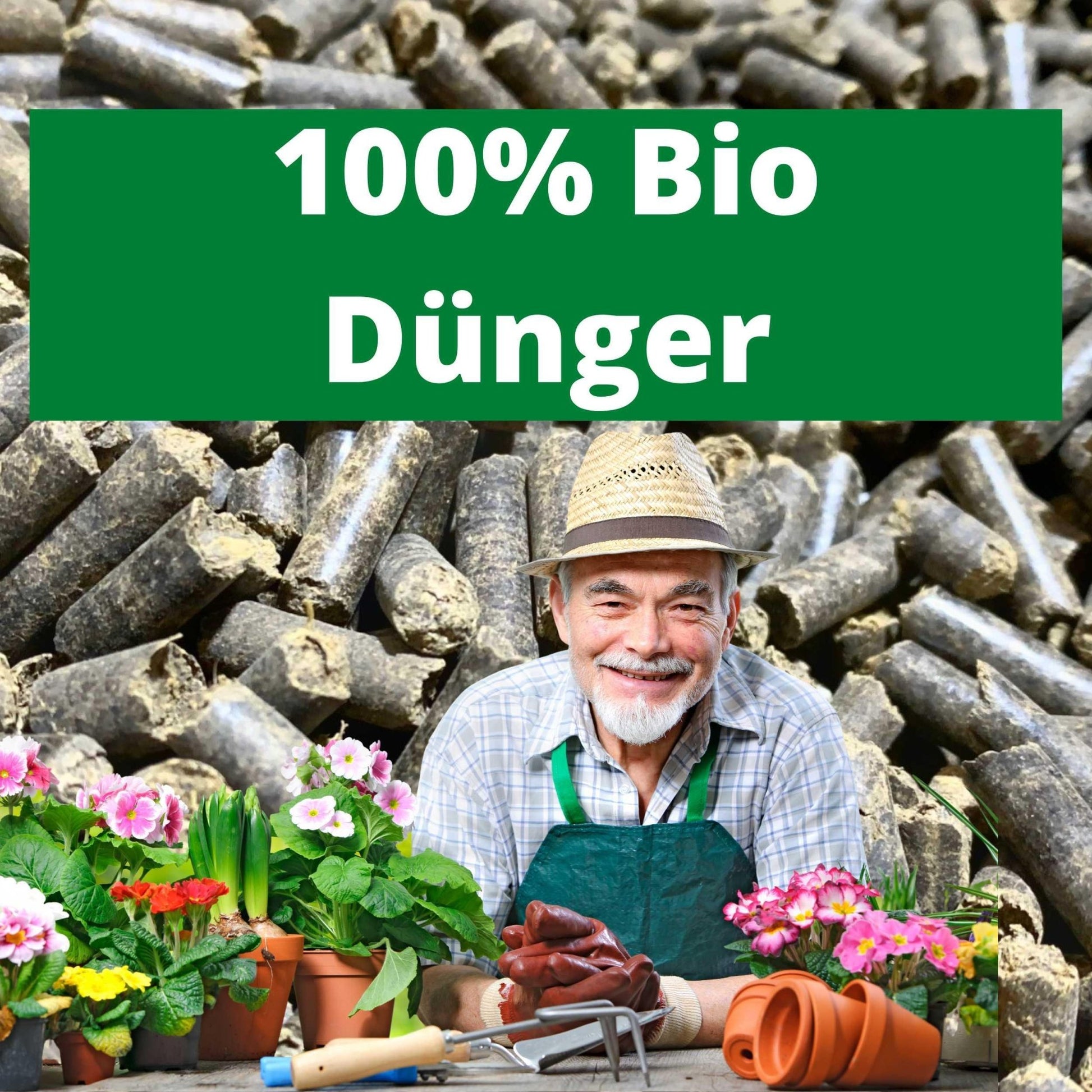 Rinderdung Pellets  natrlicher Langzeitdnger fr Gartenpflanzen  Flora  Boost