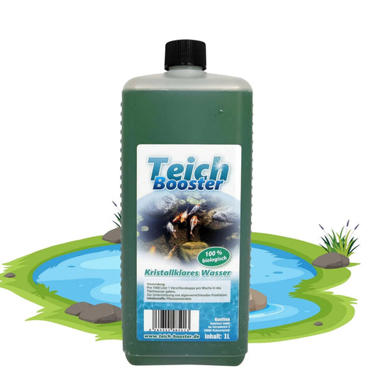 Teichpflanzen Dünger Klarwasser von Flora Boost Flüssigdünger - Flora Boost